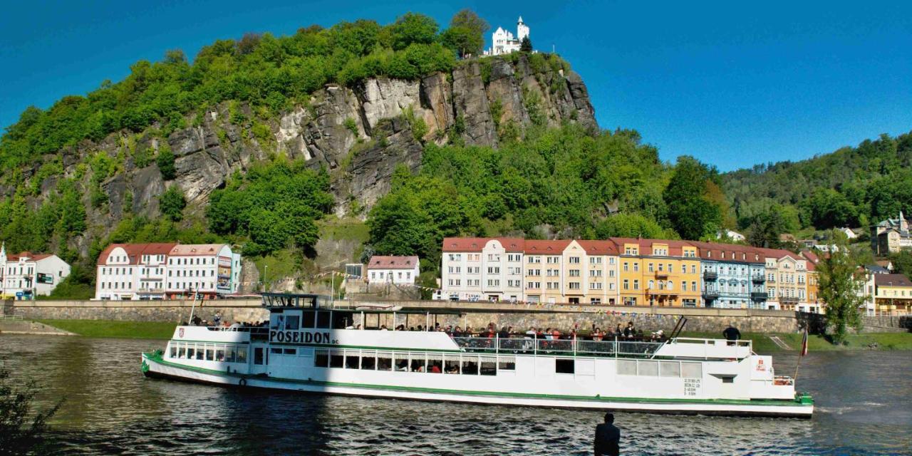 Hotel S-Centrum Decin Eksteriør billede